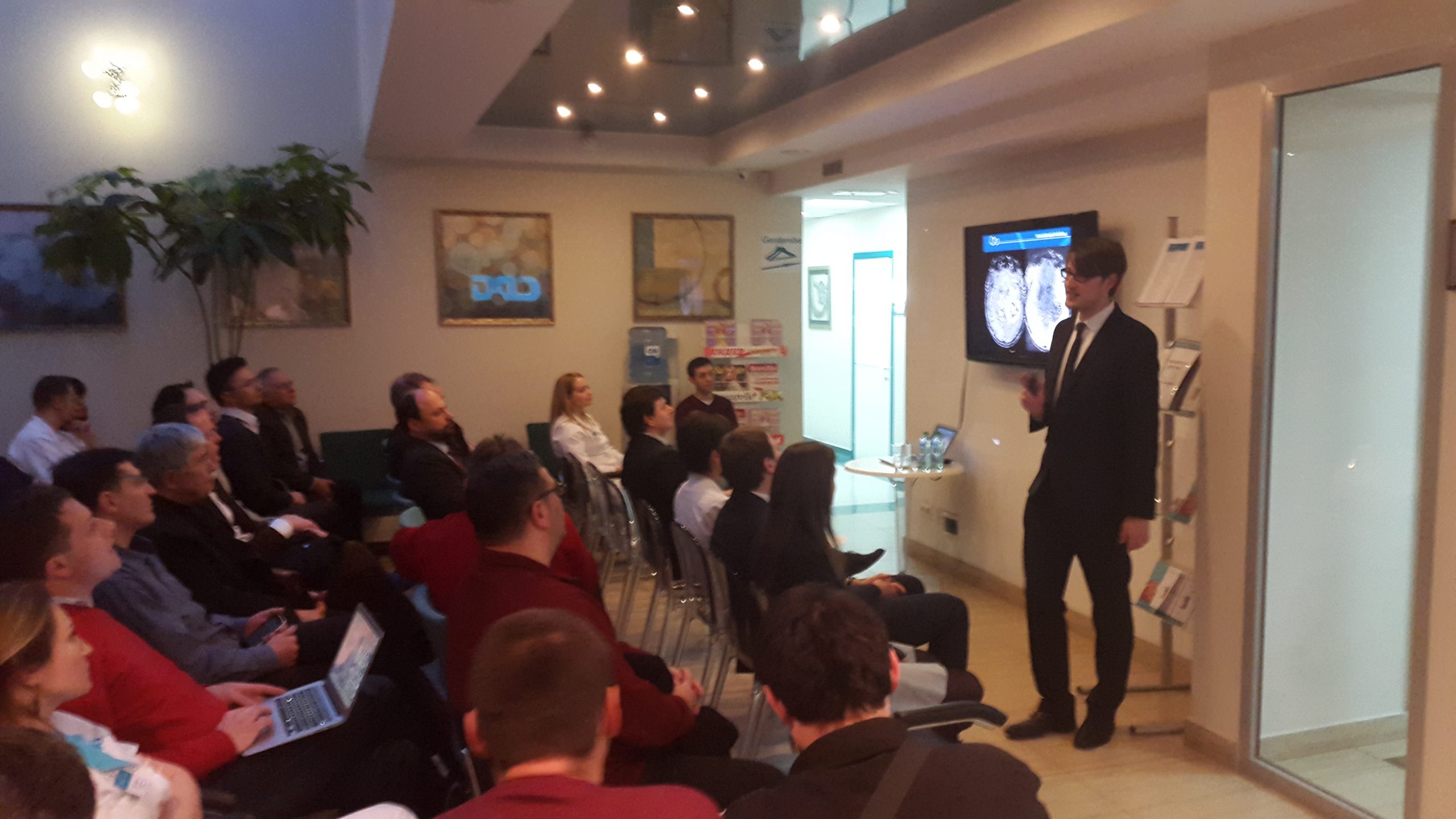 Profesorul Alexander Radbruch – în vizită la Centrul de Diagnostic German.